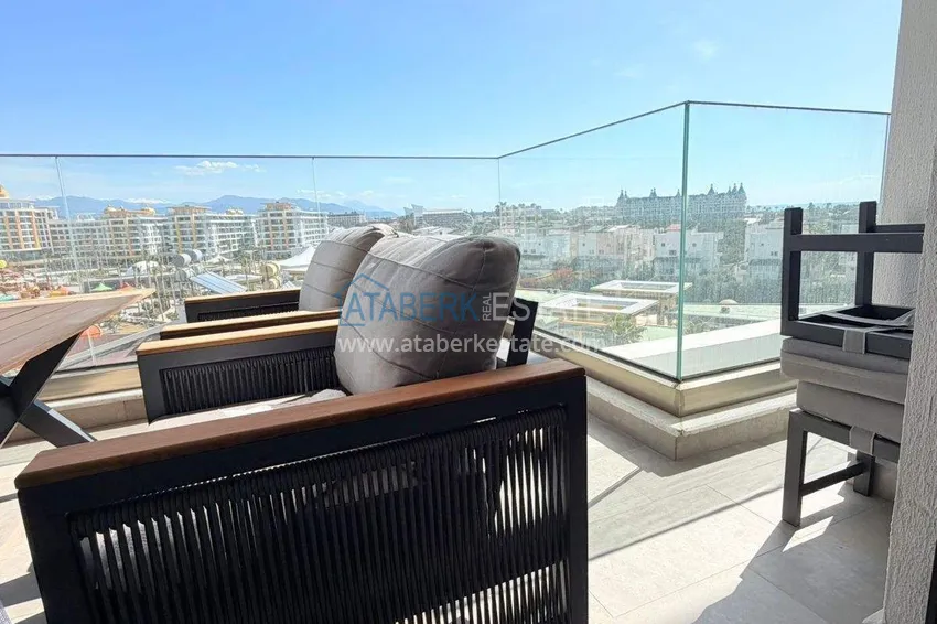 Приобрести Квартира 1+1 в Тюрклере, Алания – 85 м². Недвижимость в комплексе с курортной инфраструктурой 10 