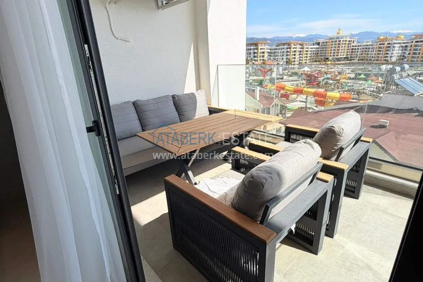 Приобрести Квартира 1+1 в Тюрклере, Алания – 85 м². Недвижимость в комплексе с курортной инфраструктурой 9 