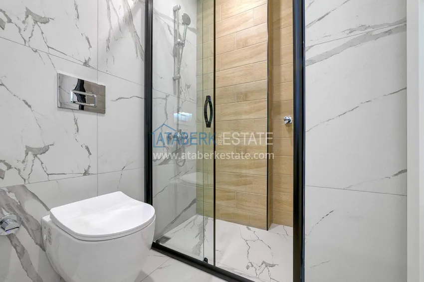 Приобрести Квартира 1+1 с новой мебелью в Авсалларе - комплекс с лицензией на краткосрочную аренду 10 