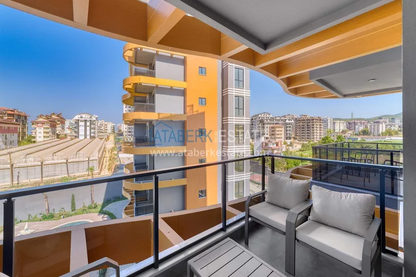 Приобрести Квартира 1+1 с новой мебелью в Авсалларе - комплекс с лицензией на краткосрочную аренду 13 