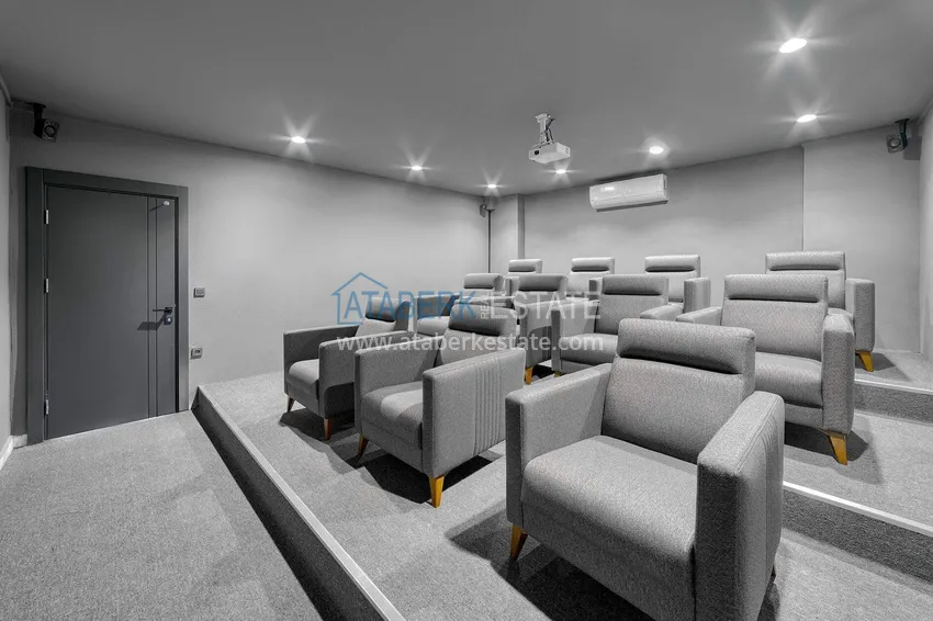 Квартира 1+1 с новой мебелью в Авсалларе - комплекс с лицензией на краткосрочную аренду 17 