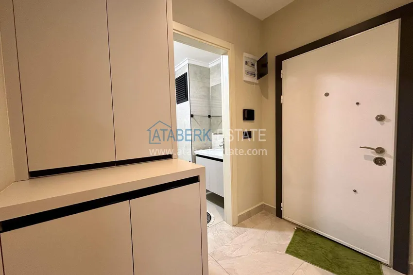 Приобрести Квартира 1+1 с новой мебелью в Махмутларе - 400 метров до моря, улица Ататюрка 1 