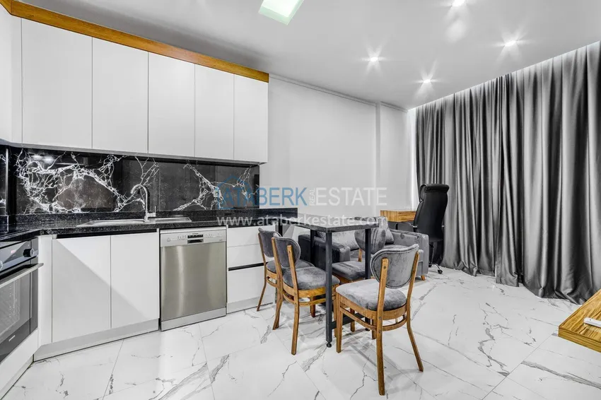 Приобрести Квартира 1+1 с новой мебелью в Авсалларе - комплекс с лицензией на краткосрочную аренду 2 