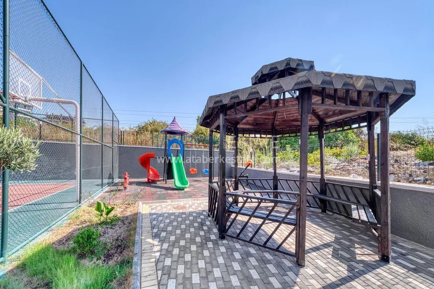 Квартира 1+1 с новой мебелью в Авсалларе - комплекс с лицензией на краткосрочную аренду 10 