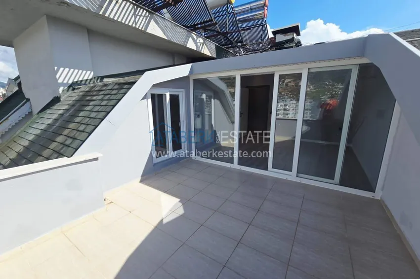 Приобрести Квартиры 3+1 с видом на море в Алании, район Джикджилли - недвижимость под ВНЖ 34 