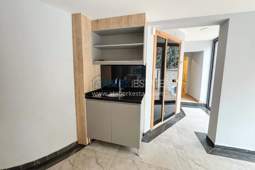 Аренда 1+1 в центре Алании - меблированная квартира в 550 м от пляжа Кейкубат №17 16 