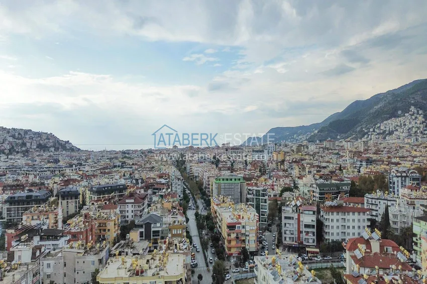 Аренда 1+1 в центре Алании - меблированная квартира в 550 м от пляжа Кейкубат №17 3 
