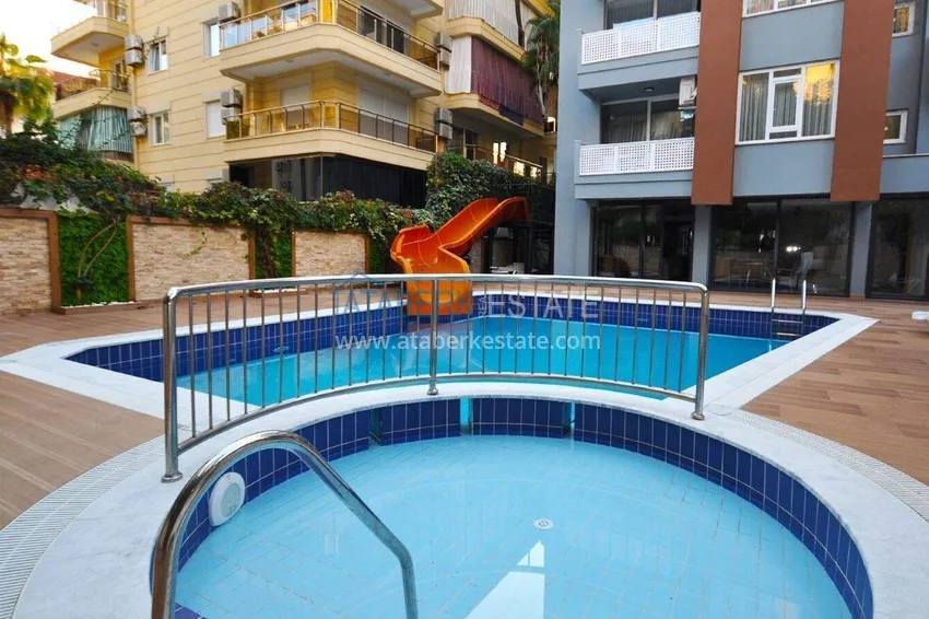 Аренда 1+1 в центре Алании - меблированная квартира в 550 м от пляжа Кейкубат №17 6 
