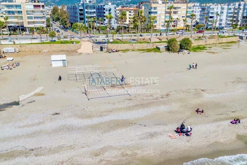 Квартира 1+1 с видом на море в районе Оба - 2 балкона, 100 м до пляжа, подходит под ВНЖ 6 