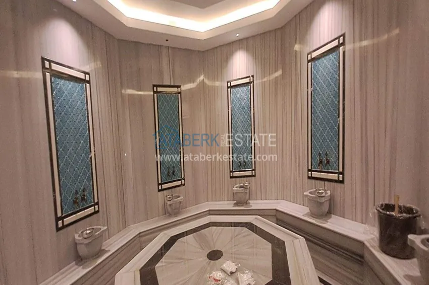 Квартира 1+1 в центре Махмутлара – с мебелью в комплексе комфорт-класса 9 