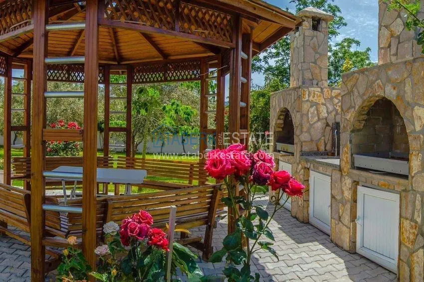 Квартира 1+1 в Махмутларе – новая мебель, 70 м², остекленный балкон, вид на море и горы 19 