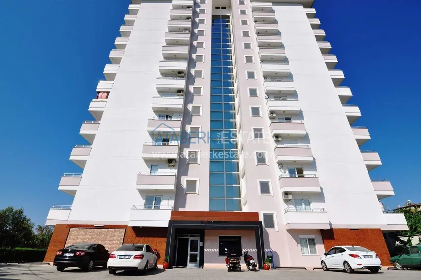 Квартира 1+1 в Махмутларе – новая мебель, 70 м², остекленный балкон, вид на море и горы 5 