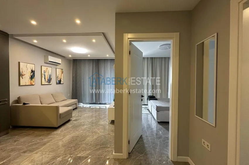 Приобрести Квартира 1+1 в центре Алании, район пляжа Кейкубат - меблирована, подходит под ВНЖ 1 