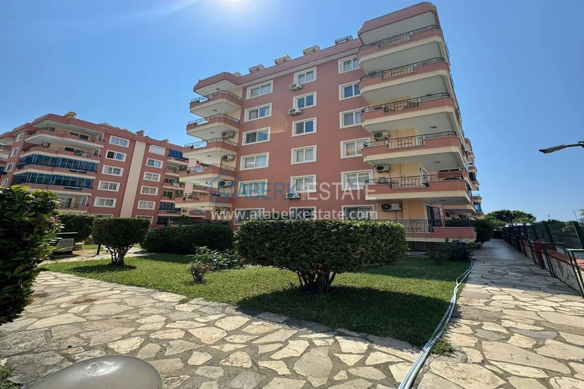 Линейная квартира 3+1 на первой линии в Махмутларе - мебель, прямой вид на море 10 