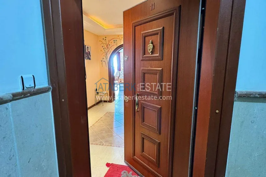 Приобрести Линейная квартира 3+1 на первой линии в Махмутларе - мебель, прямой вид на море 1 