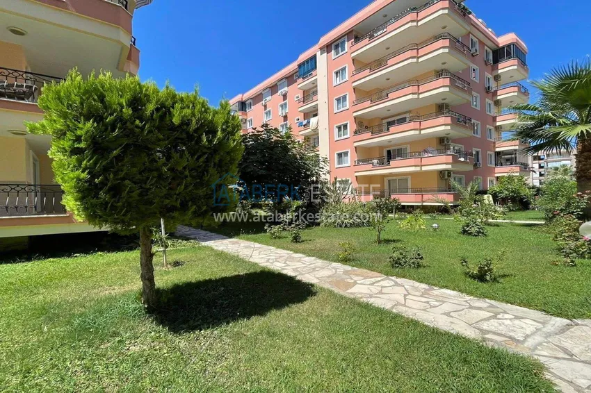 Линейная квартира 3+1 на первой линии в Махмутларе - мебель, прямой вид на море 11 