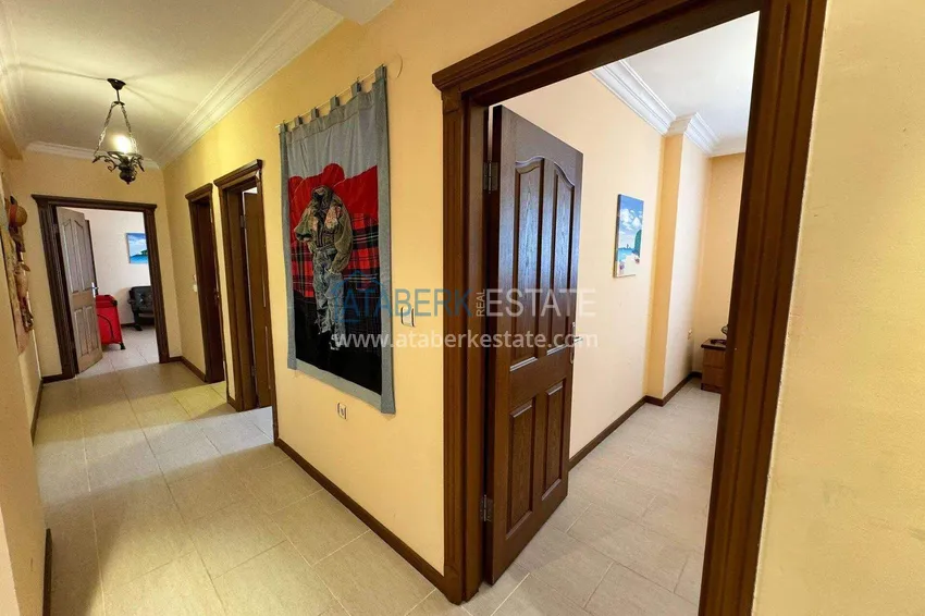 Приобрести Линейная квартира 3+1 на первой линии в Махмутларе - мебель, прямой вид на море 14 