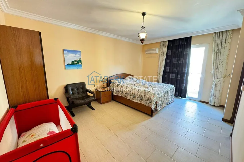 Приобрести Линейная квартира 3+1 на первой линии в Махмутларе - мебель, прямой вид на море 16 