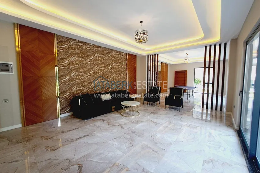 Трехкомнатная квартира в центре Алании - новая недвижимость в резиденции комфорт-класса 20 