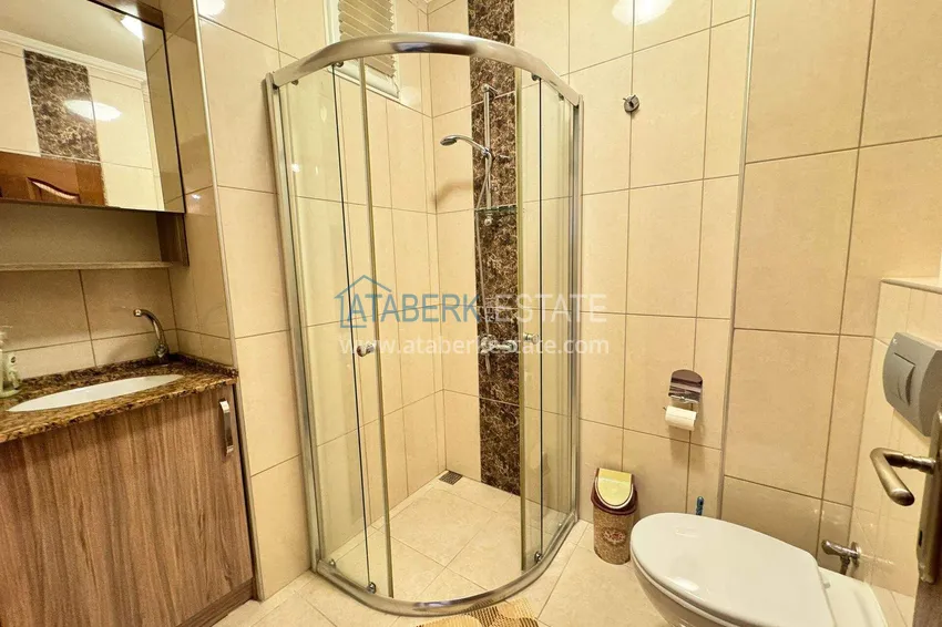 Приобрести Линейная квартира 3+1 на первой линии в Махмутларе - мебель, прямой вид на море 21 