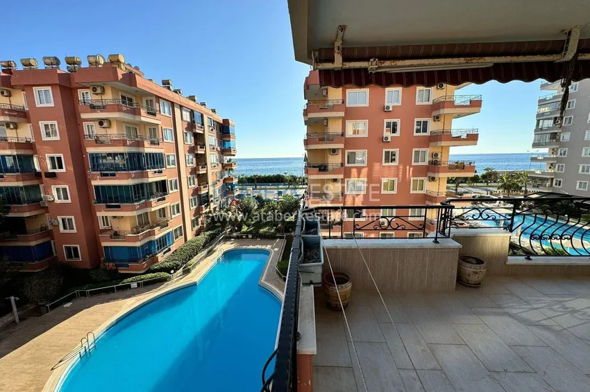 Приобрести Линейная квартира 3+1 на первой линии в Махмутларе - мебель, прямой вид на море 28 