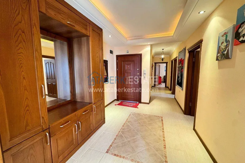 Приобрести Линейная квартира 3+1 на первой линии в Махмутларе - мебель, прямой вид на море 3 