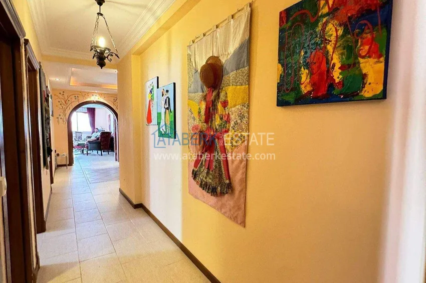 Приобрести Линейная квартира 3+1 на первой линии в Махмутларе - мебель, прямой вид на море 4 