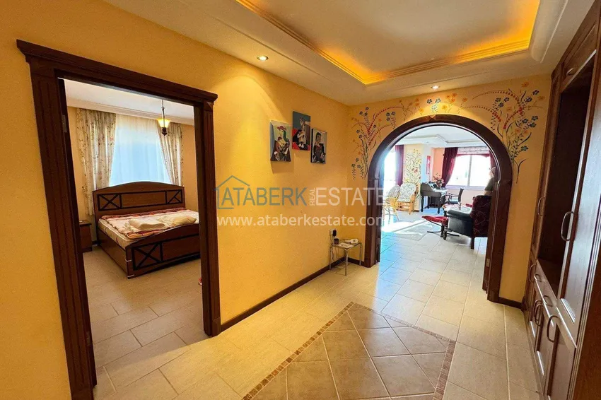 Приобрести Линейная квартира 3+1 на первой линии в Махмутларе - мебель, прямой вид на море 5 