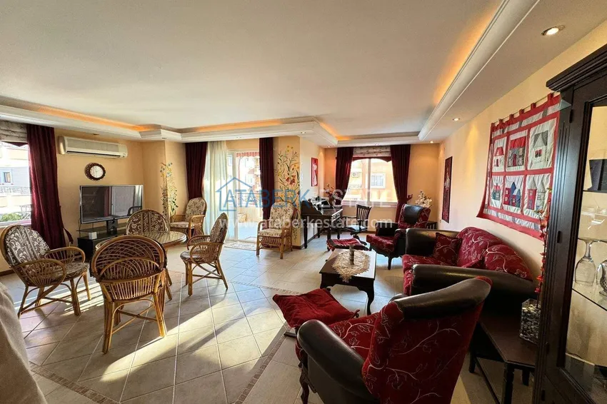 Приобрести Линейная квартира 3+1 на первой линии в Махмутларе - мебель, прямой вид на море 6 