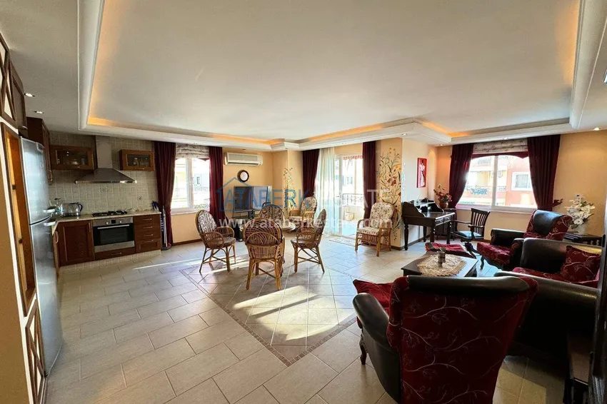 Приобрести Линейная квартира 3+1 на первой линии в Махмутларе - мебель, прямой вид на море 7 