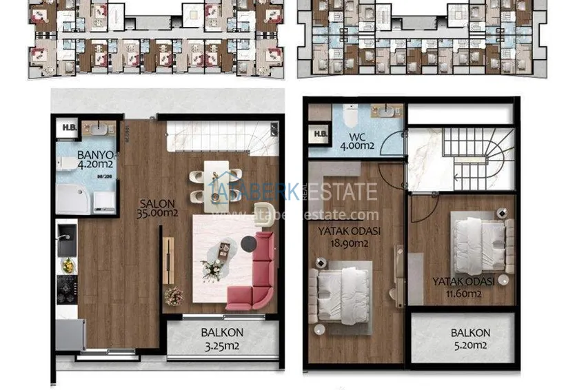 Купить дешево Новый проект в Коньяалты, Анталия - старт продаж, рассрочка до 24 месяцев 11 