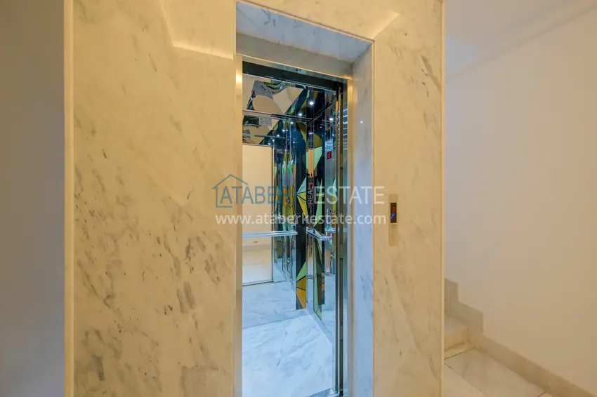 Видовая квартира 1+1 с видом на море в Кестеле - первая линия, подходит для гражданства 13 