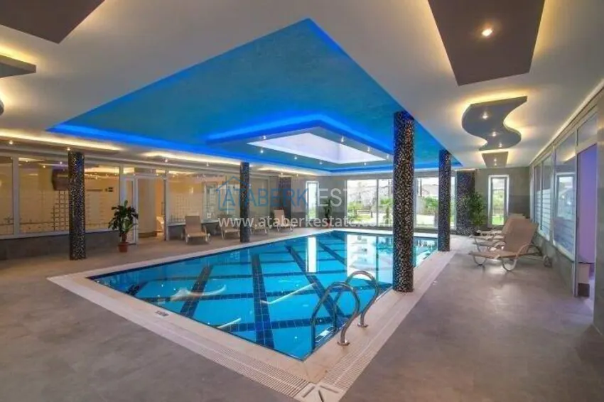 Квартира 1+1 70 м2 в Кестеле – с мебелью, балкон остеклен, 100 метров до моря 17 