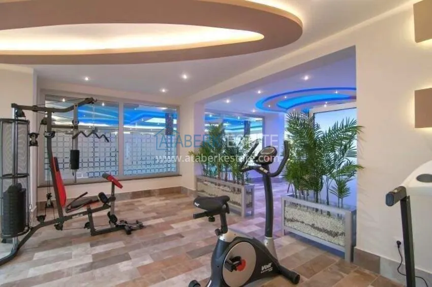 Квартира 1+1 70 м2 в Кестеле – с мебелью, балкон остеклен, 100 метров до моря 20 