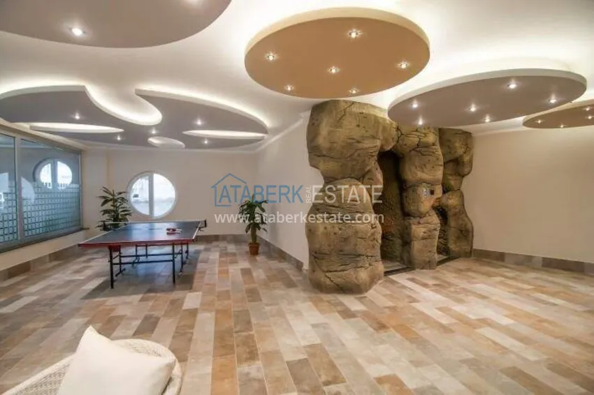 Квартира 1+1 70 м2 в Кестеле – с мебелью, балкон остеклен, 100 метров до моря 21 