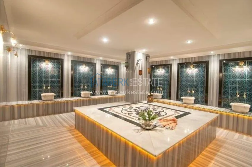 Квартира 1+1 70 м2 в Кестеле – с мебелью, балкон остеклен, 100 метров до моря 25 