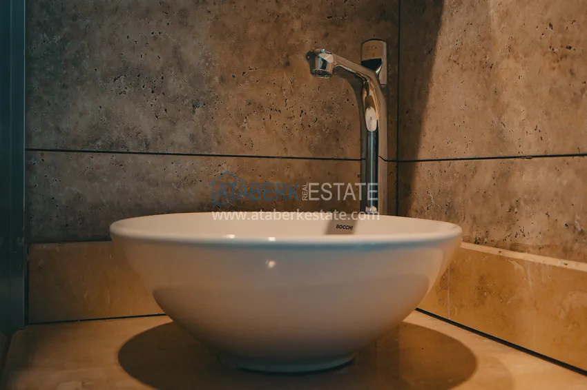 Приобрести Видовая квартира 1+1 с видом на море в Кестеле - первая линия, подходит для гражданства 21 