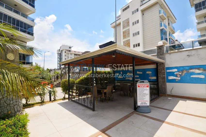 Квартира 1+1 70 м2 в Кестеле – с мебелью, балкон остеклен, 100 метров до моря 8 