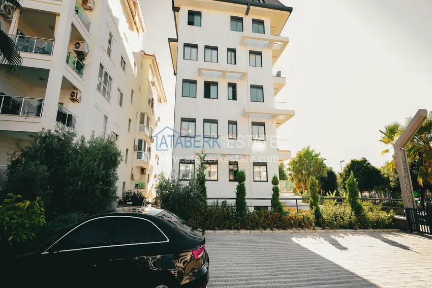 Видовая квартира 1+1 с видом на море в Кестеле - первая линия, подходит для гражданства 9 