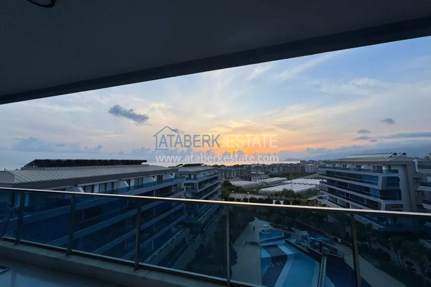 Приобрести Пентхаус-дуплекс 2+1 в Каргыджаке от собственника - люкс мебель, панорамный вид  12 