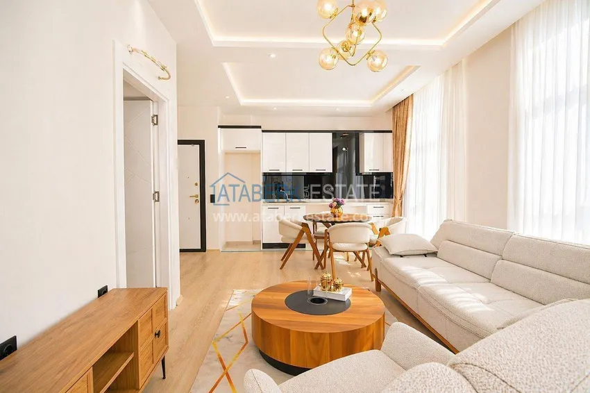 Приобрести Квартира 1+1 по выгодной цене в Махмутларе – с мебелью и видом на горы 1 