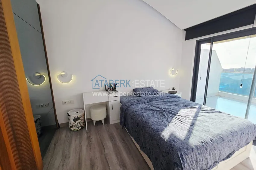 Приобрести Пентхаус-дуплекс 2+1 в Каргыджаке от собственника - люкс мебель, панорамный вид  15 