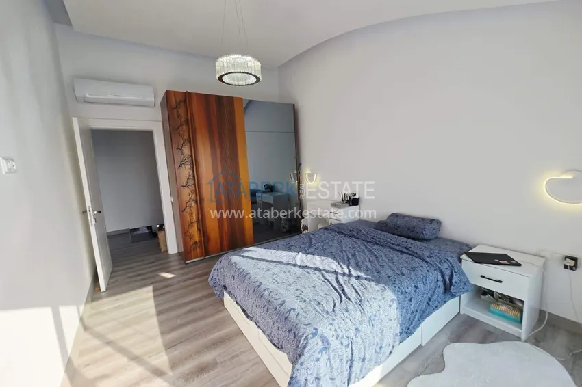 Приобрести Пентхаус-дуплекс 2+1 в Каргыджаке от собственника - люкс мебель, панорамный вид  16 