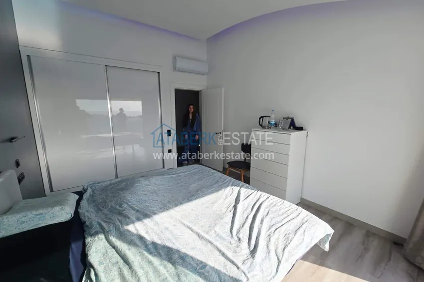 Приобрести Пентхаус-дуплекс 2+1 в Каргыджаке от собственника - люкс мебель, панорамный вид  19 