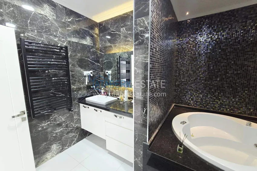 Приобрести Пентхаус-дуплекс 2+1 в Каргыджаке от собственника - люкс мебель, панорамный вид  22 