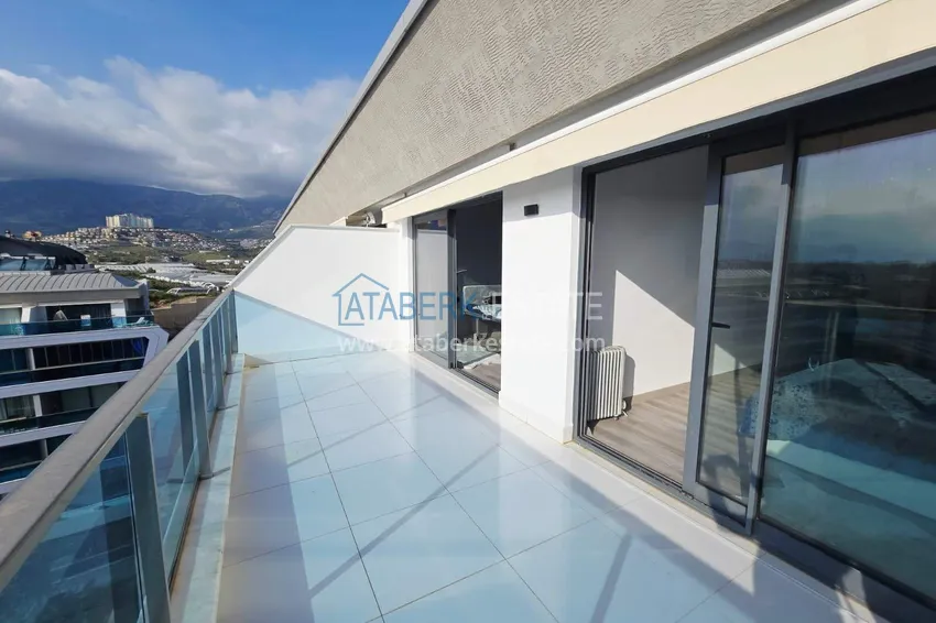 Приобрести Пентхаус-дуплекс 2+1 в Каргыджаке от собственника - люкс мебель, панорамный вид  25 