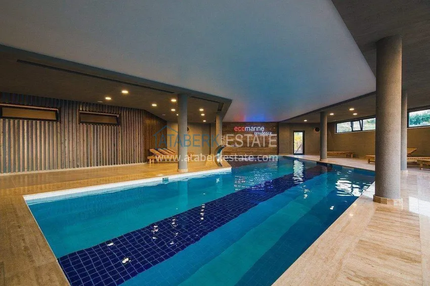 Пентхаус-дуплекс 2+1 в Каргыджаке от собственника - люкс мебель, панорамный вид  26 