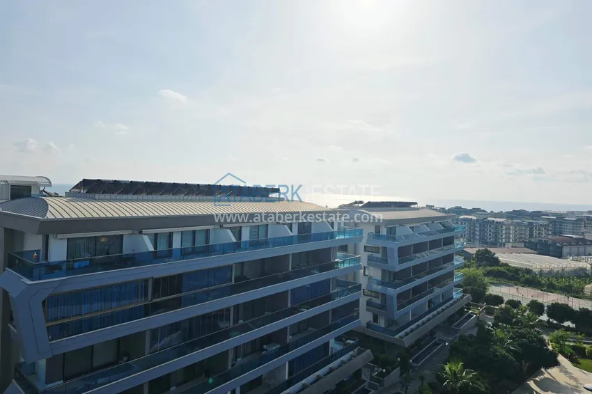 Приобрести Пентхаус-дуплекс 2+1 в Каргыджаке от собственника - люкс мебель, панорамный вид  29 