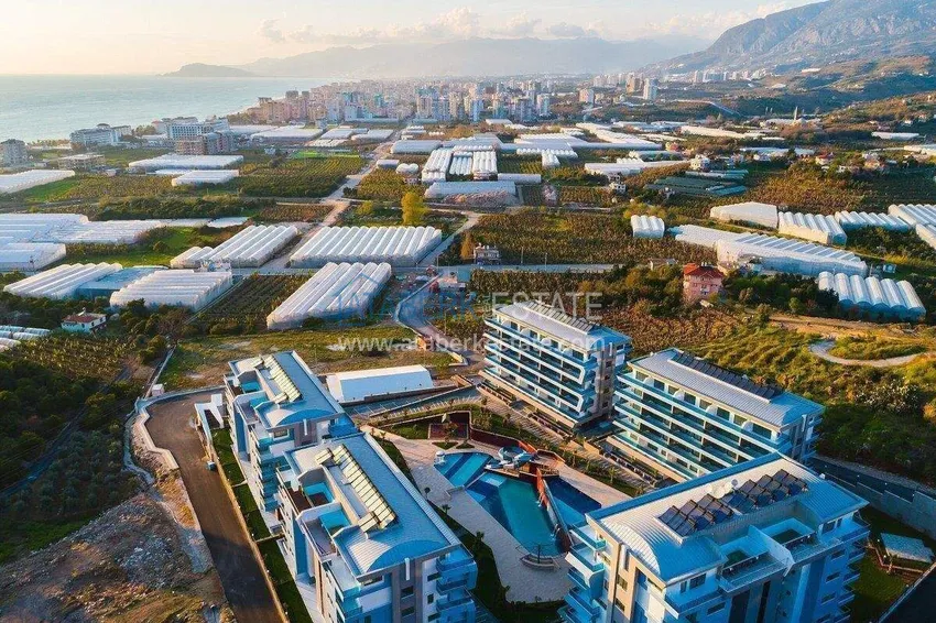 Пентхаус-дуплекс 2+1 в Каргыджаке от собственника - люкс мебель, панорамный вид  3 