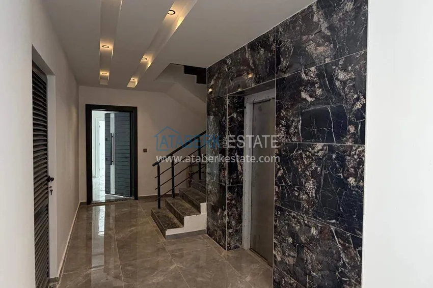 Квартира 2+1 в центре Алании, район пляжа Клеопатра - разрешена краткосрочная аренда 3 